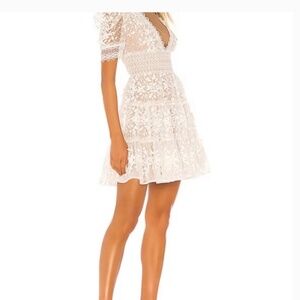 Bronx and Banco Megan white dress - ON HOLD